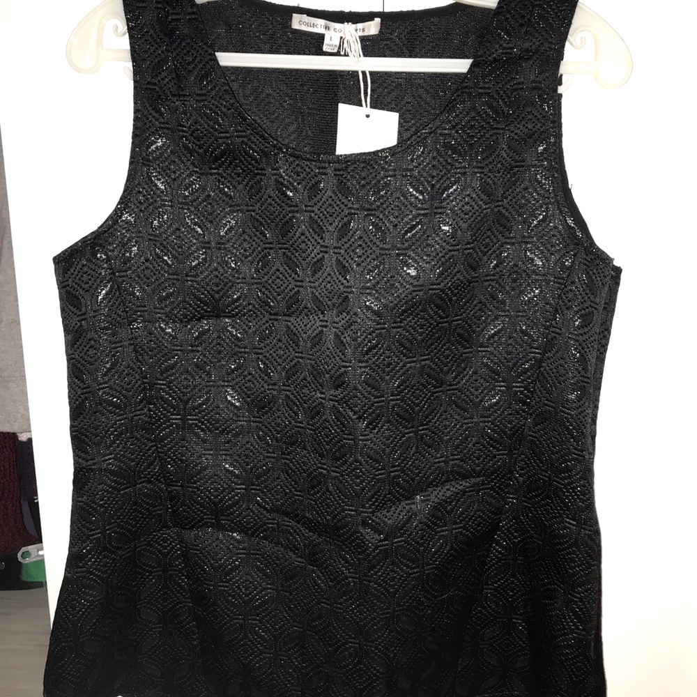 Black Business Tank with design